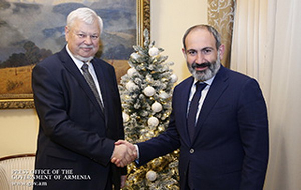 Никол Пашинян принял личного представителя действующего председателя ОБСЕ Анджея Каспршика