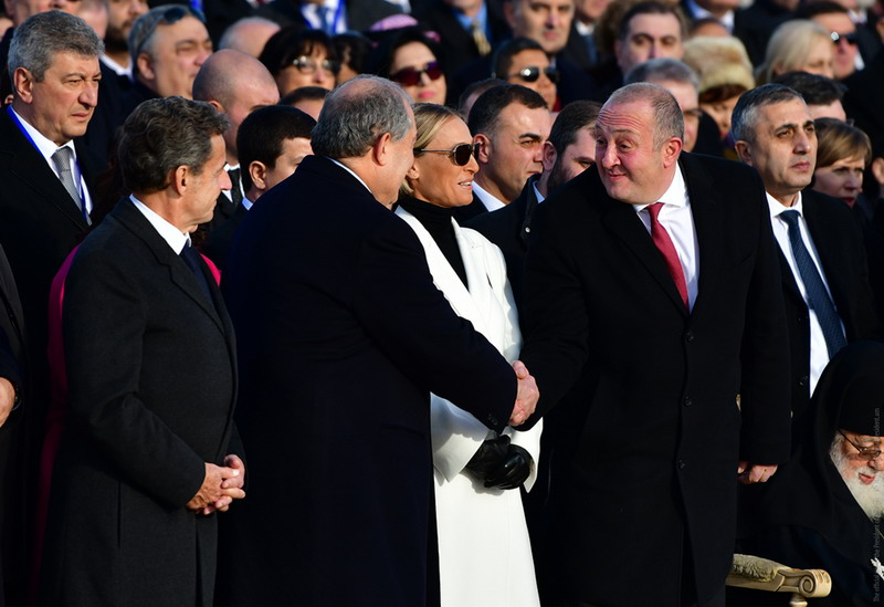 Армения и Грузия, также как наши два народа тысячелетиями имеют дружественные и братские отношения: президент Саргсян