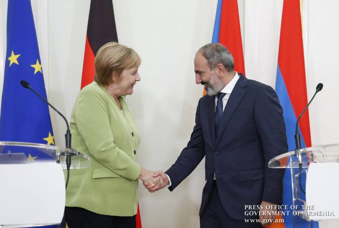 Канцлер Германии поздравила Никола Пашиняна с победой на выборах