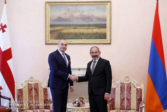 Никол Пашинян провел телефонный разговор с премьером Грузии Мамукой Бахтадзе