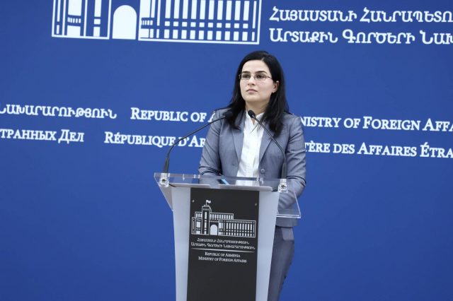Ответ МИД Армении на «озабоченность» г-на Карасина: Армения строит свои отношения на основе принципа суверенного равенства