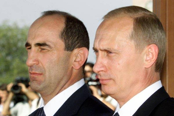 Офис Кочаряна сообщил о поздравлениях Путина Кочаряну с Новым годом и пожеланиях «стойкости»