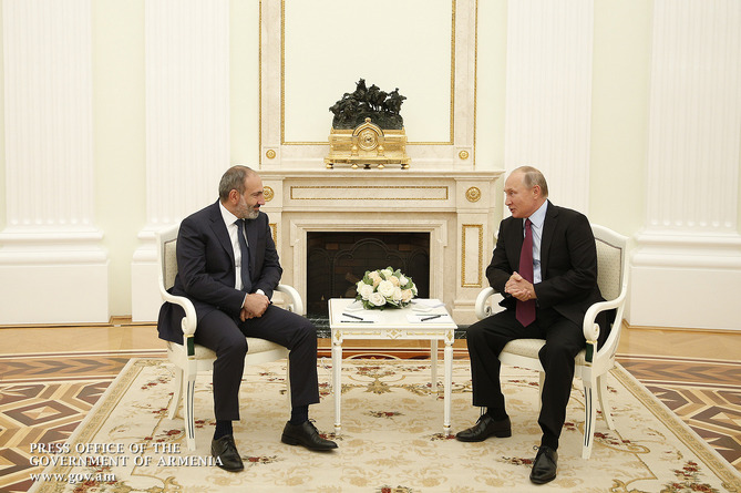 Путин в ходе последней телефонной беседы предложил перенести саммит ОДКБ: Никол Пашинян