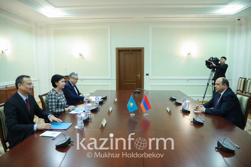 Госсекретарь РК: Казахстан и Армению объединяют тесные исторические и культурные связи