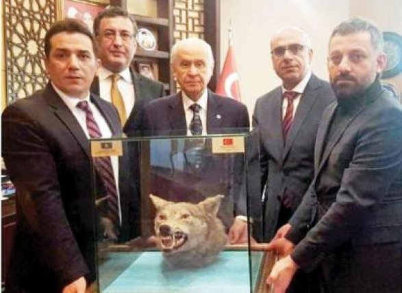 Волчья голова — «подарок» от казахского экс-губернатора лидеру турецких националистов