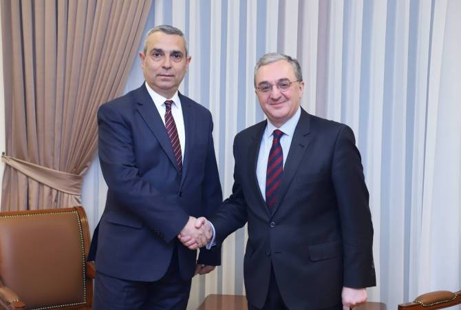 Статус и безопасность Арцаха являются приоритетами для Армении: встреча глав МИД Армении и Арцаха