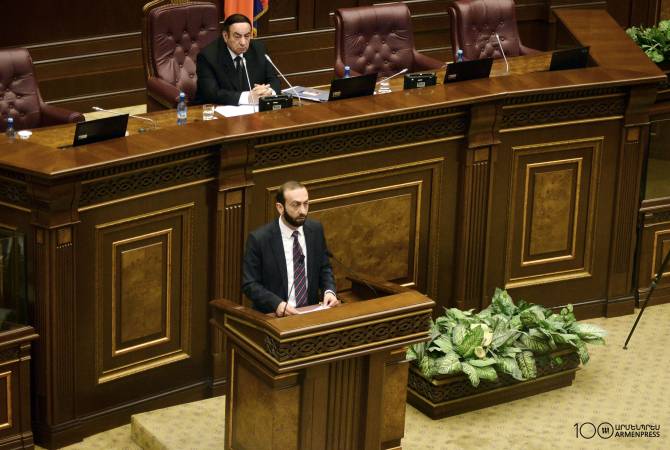 Арарат Мирзоян: парламент должен стать более инициативным