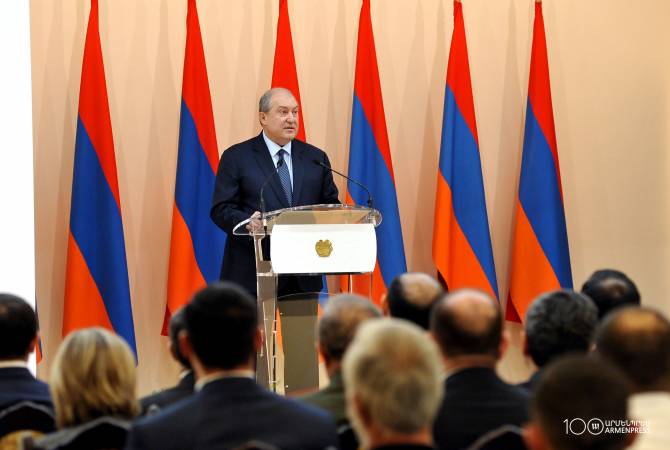 Особое отношение к армии и солдату — неотъемлемая черта характера армян: президент Саргсян
