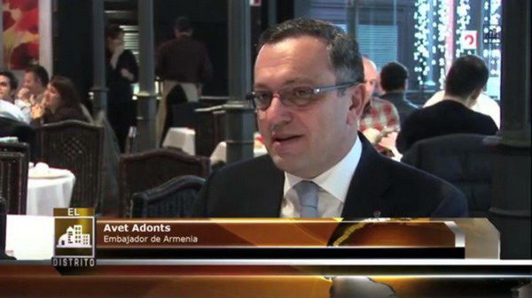 Посол Армении в Испании Авет Адонц отозван указом президента