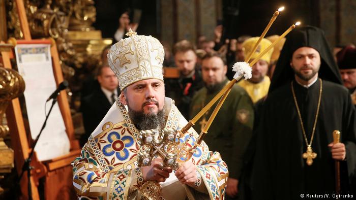 Предстоятель Православной церкви Украины митрополит Киевский Епифаний официально возведен в сан