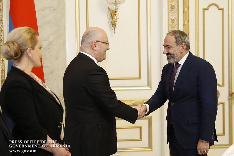 Никол Пашинян и Леван Изория обсудили вопросы повестки армяно-грузинского оборонного сотрудничества