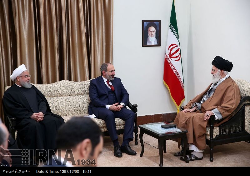 Никол Пашинян встретился с Верховным лидером Ирана аятоллой Али Хаменеи