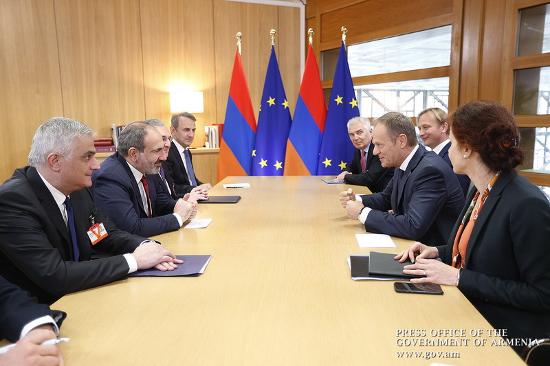 Армения готова приложить усилия, чтобы обогатить сотрудничество с Европой новыми идеями и инициативами: Пашинян