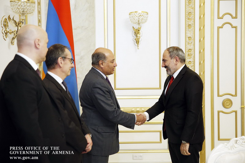Премьер Армении и Президент Европейского банка реконструкции и развития обсудили вопросы расширения сотрудничества