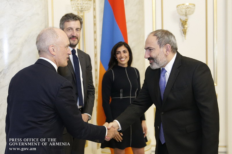 Никол Пашинян обсудил с представителями “Index Ventures” возможности начала деятельности фонда в Армении