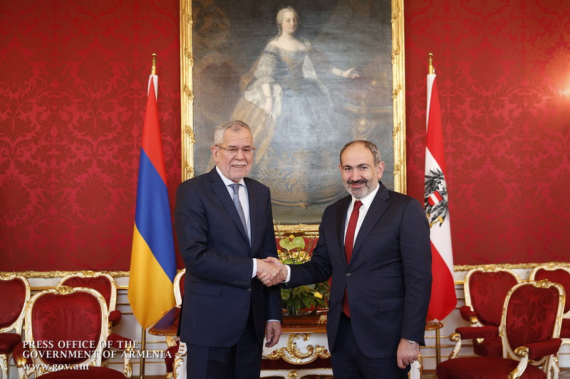 Александр Ван дер Беллен: Австрия готова обсудить возможности реализации инвестиционных программ в Армении