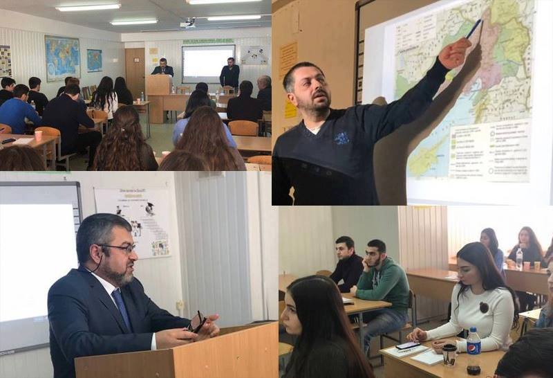 Лекция «Армения на перекрестке мировых процессов» состоялась в Киевском международном университете