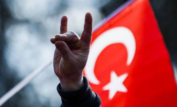 В Австрии законом запретили жест турецких фашистов, изображающий «серого волка»