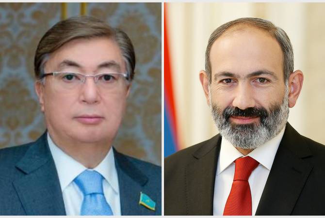 Премьер-министр Армении поздравил Касым-Жомарта Токаева со вступлением в должность президента Казахстана