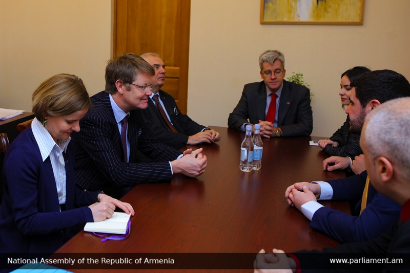 Во встрече в Постоянной комиссии НС по европейской интеграции подчеркнута важность сотрудничества Армения-ЕС