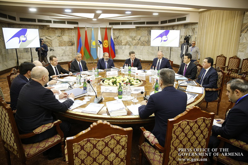 В Ереване состоялось заседание Евразийского межправительственного совета: выступление Никола Пашиняна