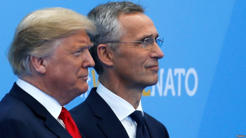 Трамп и Столтенберг встретились в Вашингтоне в преддверии к 70-летию НАТО