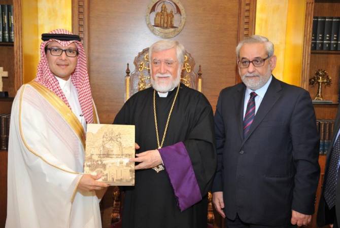 Посол Саудовской Аравии в Ливане посетил мемориал Геноцида армян в Антилиасе