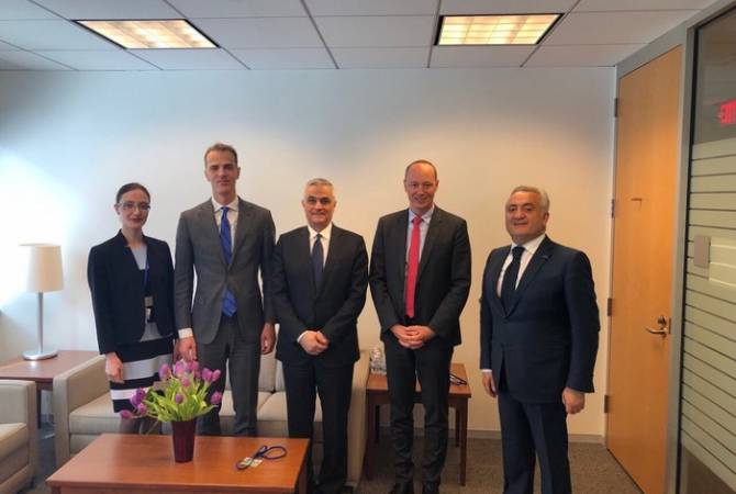 Вице-премьер и глава ЦБ Армении в США встретились с представителями МВФ