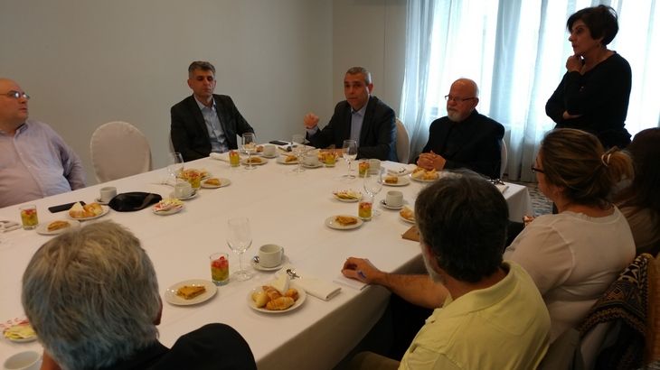 Глава МИД Арцаха встретился с представителями армянских организаций в Уругвае