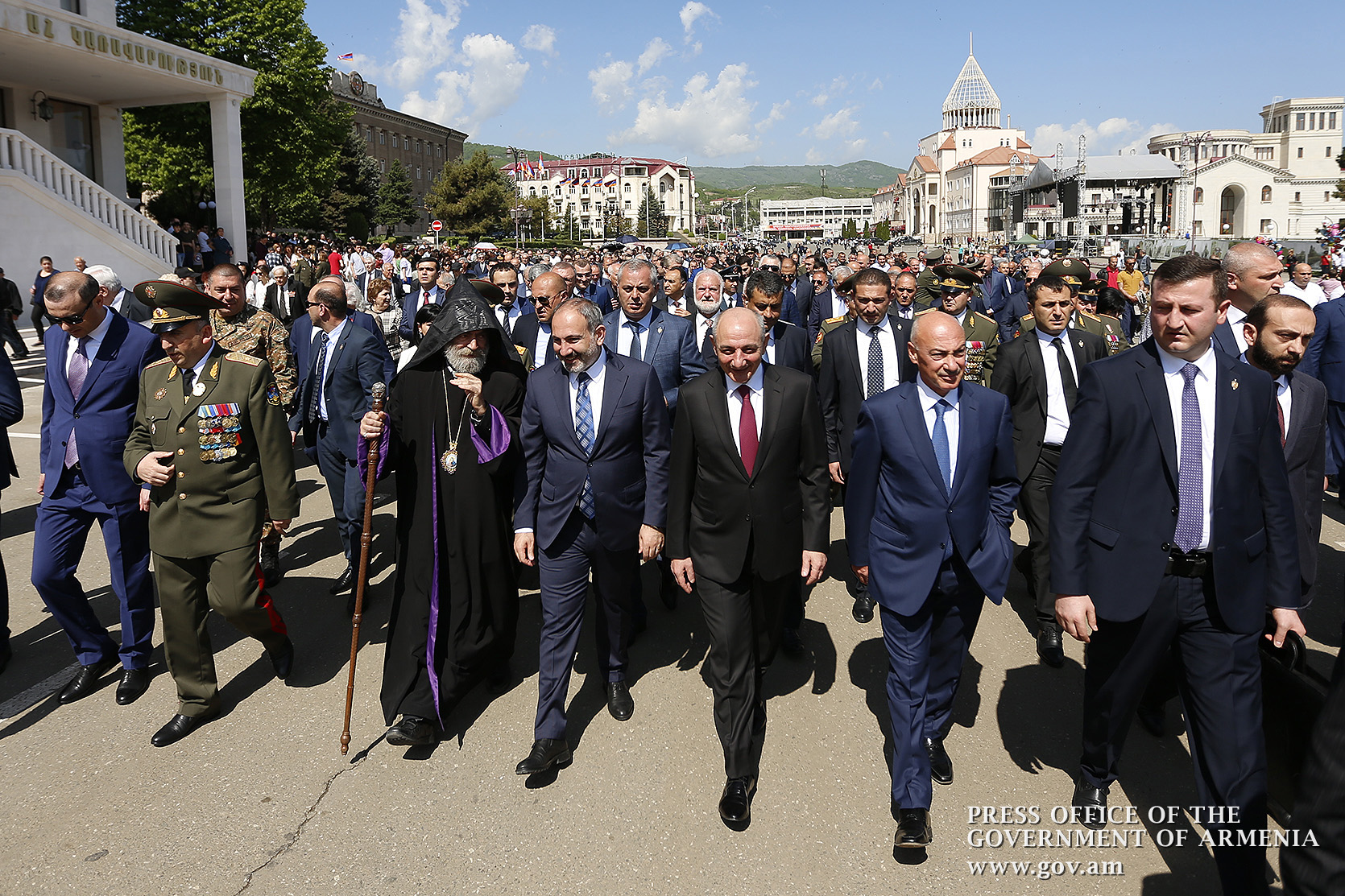 Премьер-министр Армении в Арцахе принял участие в праздничных мероприятиях: фото