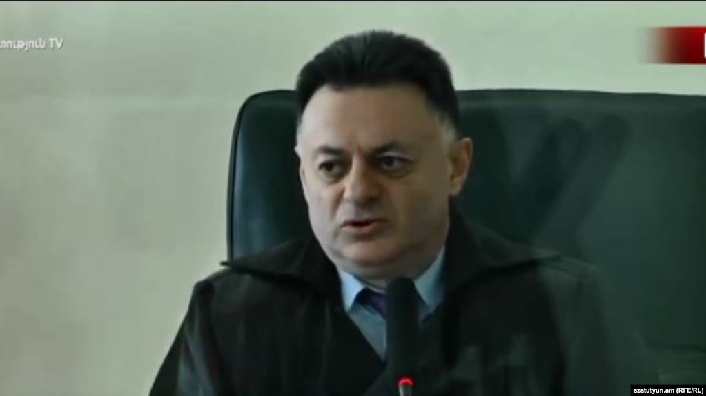 Освободивший Кочаряна из-под ареста судья Давид Григорян сообщил о преступлении