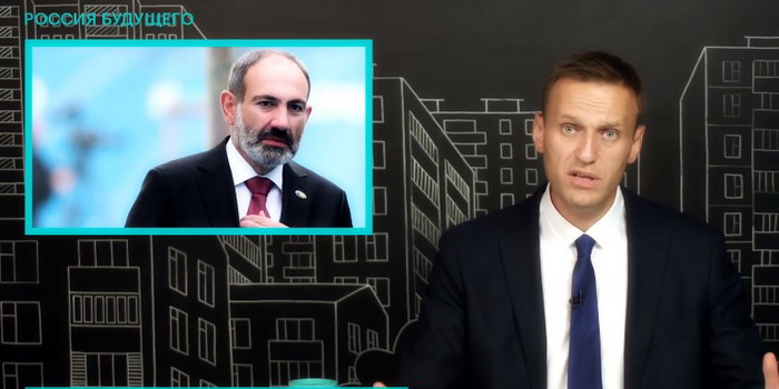 «Я просто аплодирую Николу Пашиняну»: Алексей Навальный — видео