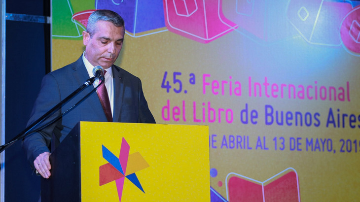Глава МИД Арцаха Масис Маилян выступил на международной книжной ярмарке в Буэнос-Айресе