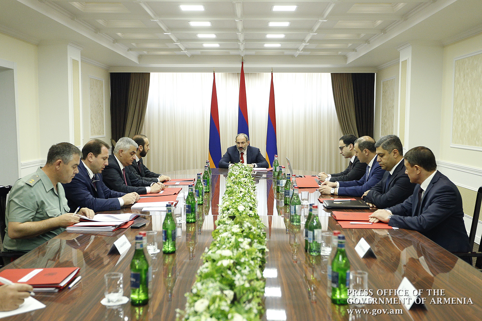 Под председательством Никола Пашинян состоялось очередное заседание Совета безопасности