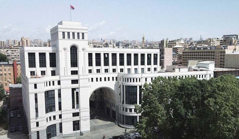 Заявление МИД Армении: Азербайджан будет нести полную ответственность за риски дальнейшей эскалации
