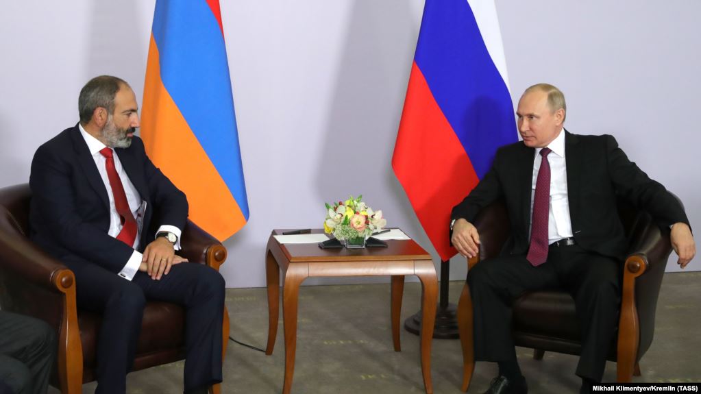 В Санкт-Петербурге состоится встреча Пашинян-Путин