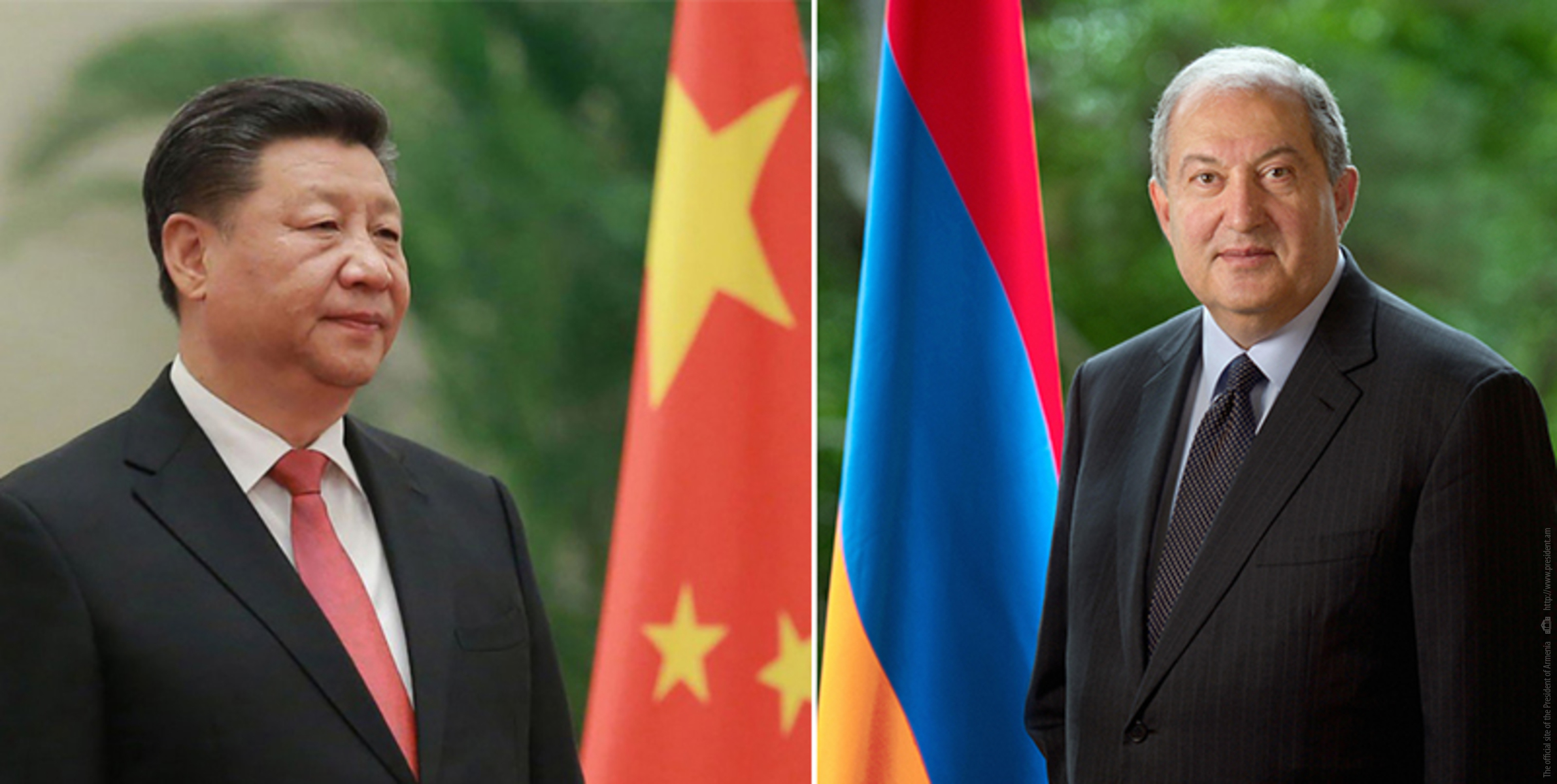 «Я придаю большое значение развитию китайско-армянских отношений»: Си Цзиньпин поздравил Президента Армена Саргсяна