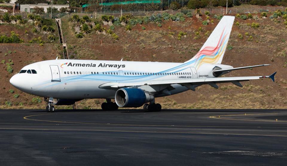 Armenia Airways начинает регулярные рейсы Ереван-Тегеран-Ереван