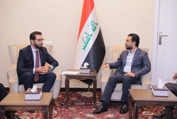 Депутат НС Армении Рустам Бакоян встретился со спикером парламента и езидскими деятелями Ирака