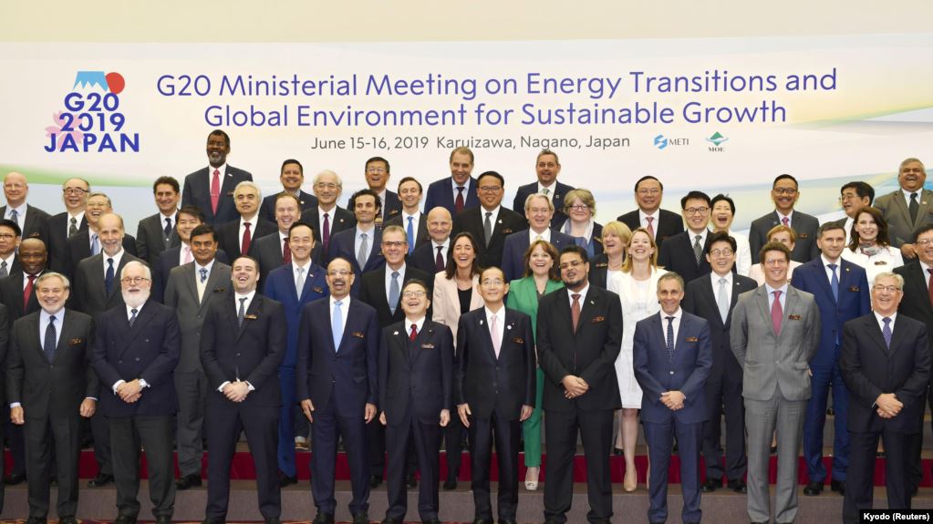 Министры энергетики G20 в Японии договорились о действиях по стабилизации рынка нефти
