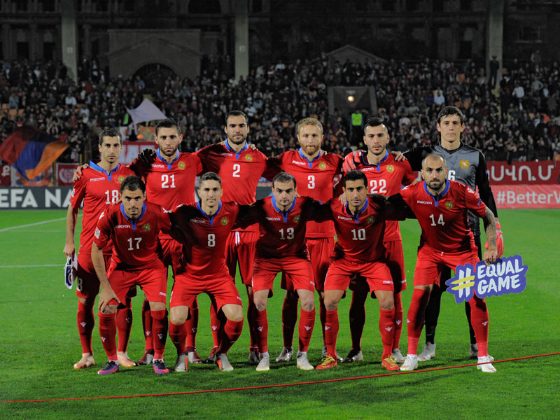 Евро-2020: известен состав сборной Армении в предстоящих матчах с Лихтенштейном и Грецией