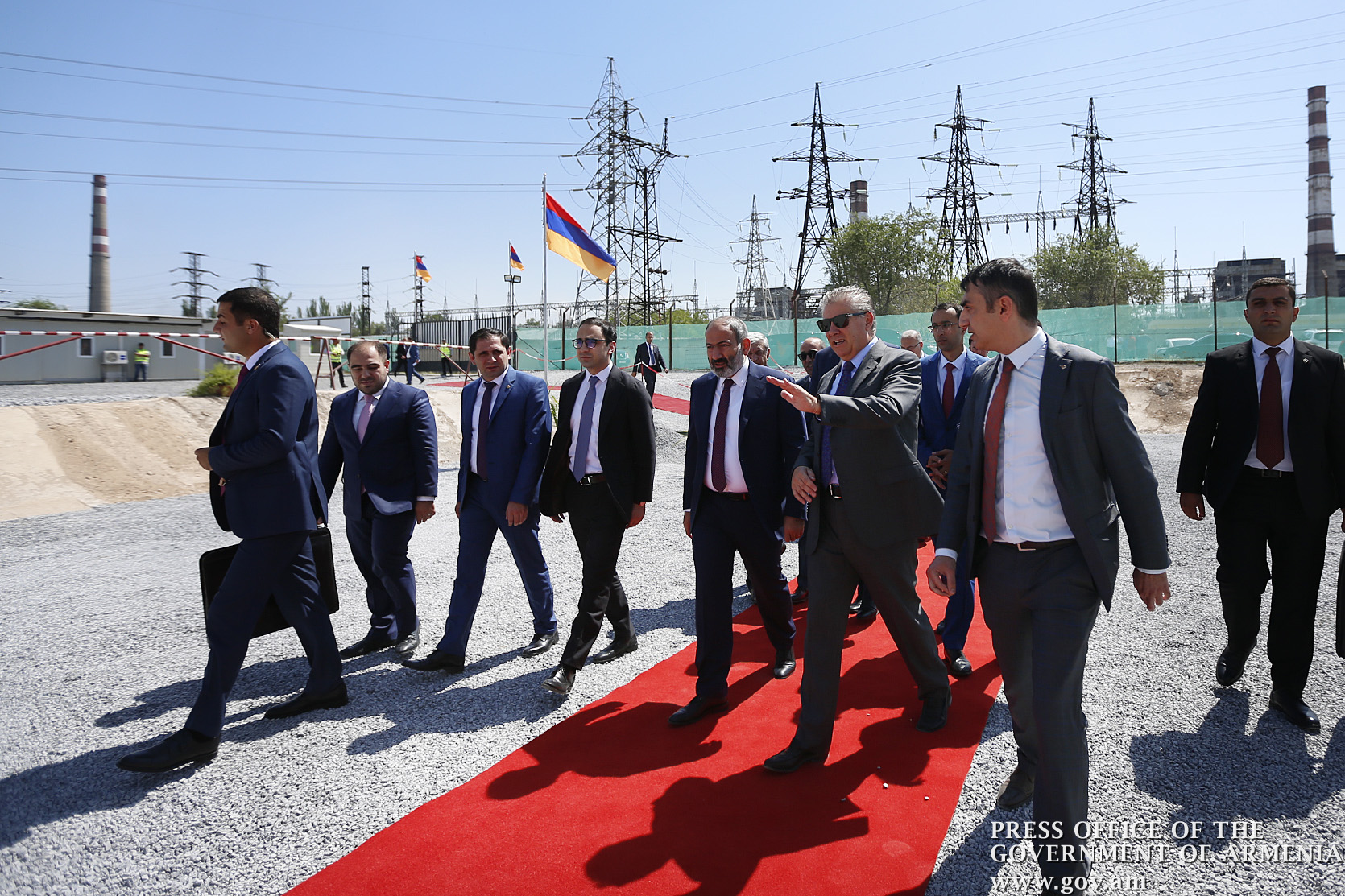 В Ереване стартовало строительство новой электростанции мощностью 250 МВт