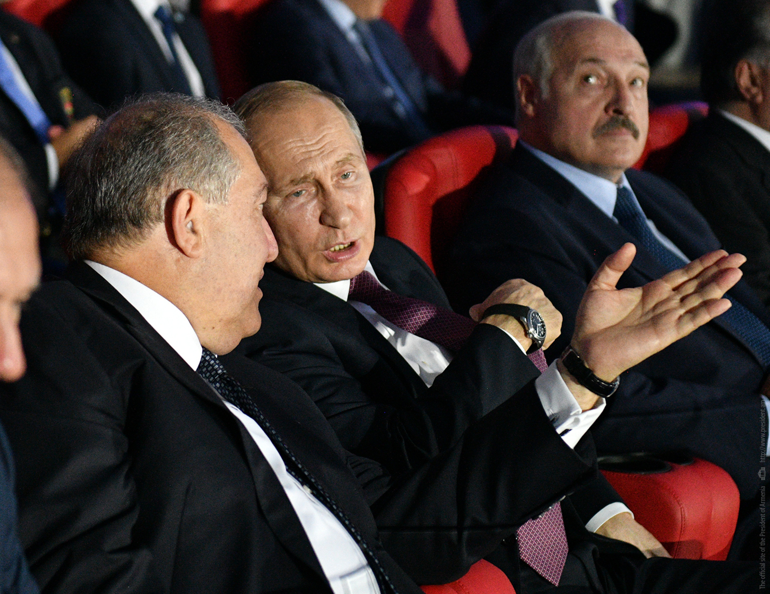 Президент Саргсян — на церемонии закрытия Европейских игр в Минске: видео и фото