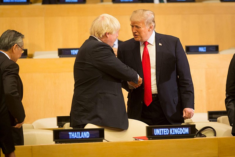 Трамп и Джонсон договорились начать переговоры о ЗСТ сразу после Brexit