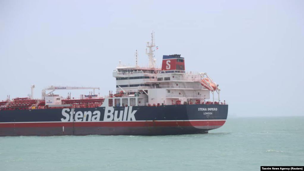 Иран объяснил задержание британского танкера: Stena Impero «столкнулся» с иранским рыболовным судном. VOA