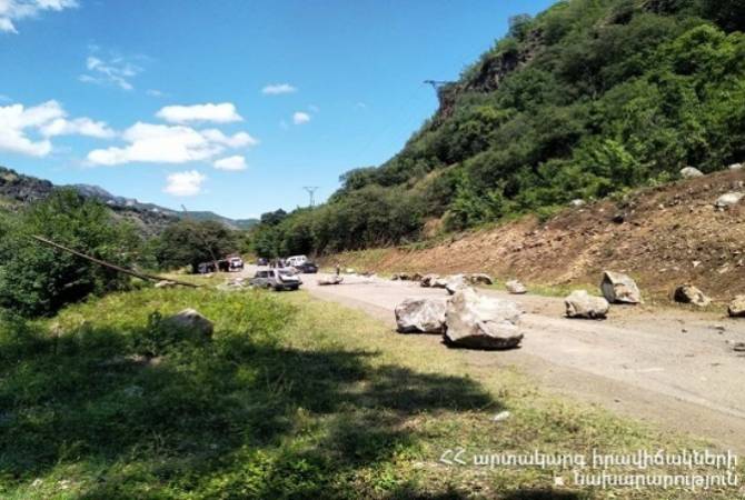 Камнепад на дороге Алаверди-граница Грузии: двое погибших — МЧС