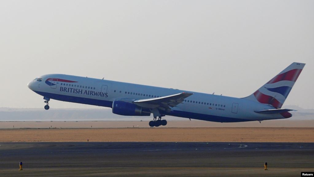 Авиакомпания British Airways приостановила полеты в Каир. VOA