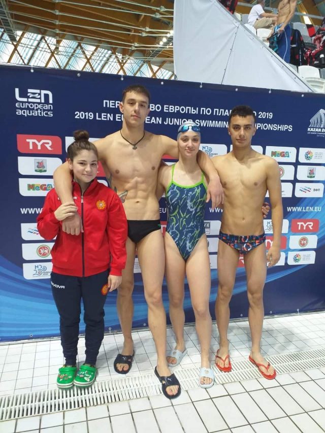 Пловцы на чемпионате Европы завершили свои состязания новыми рекордами Армении