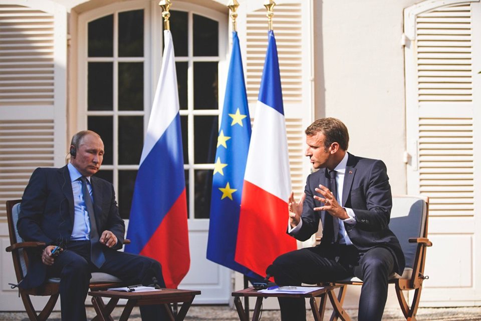 Эммануэль Макрон: «Россия — очень глубоко европейская страна»