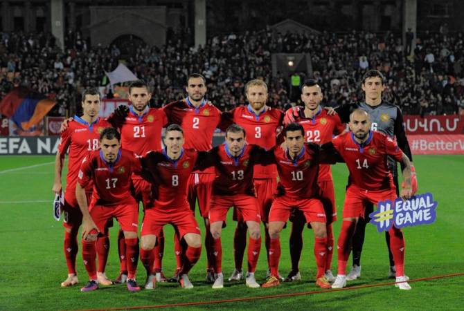 В национальную сборную Армении приглашены 13 футболистов из зарубежных клубов